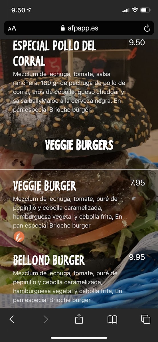 Hamburguesería La Demo Photo Menu 10