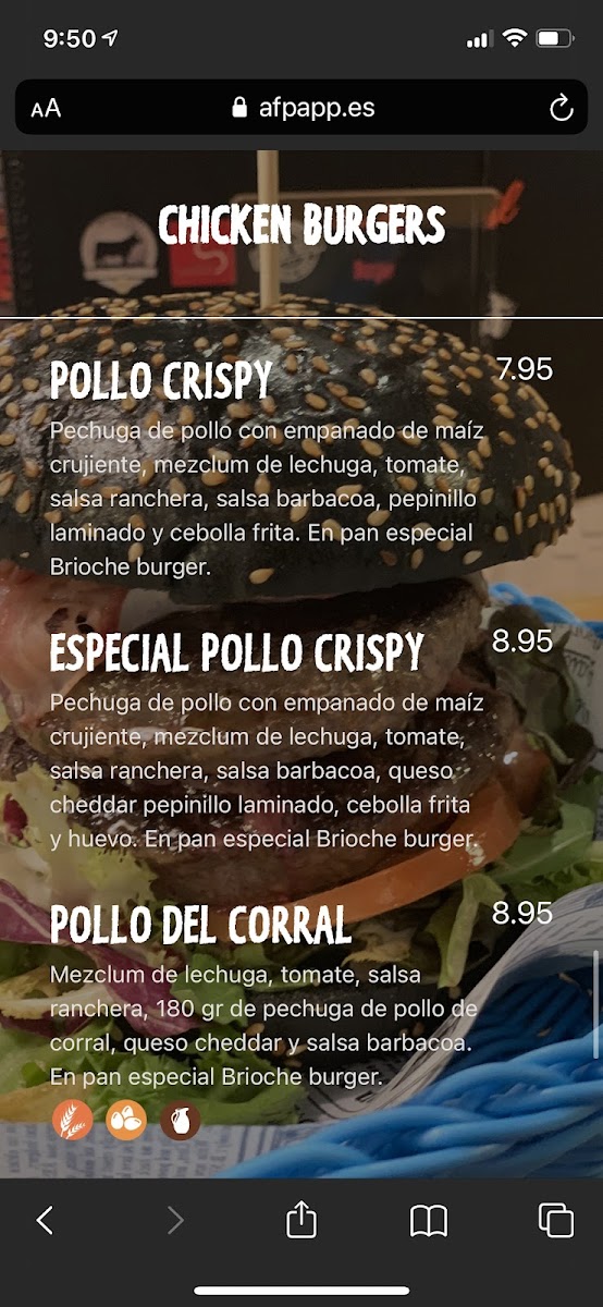 Hamburguesería La Demo Photo Menu 8