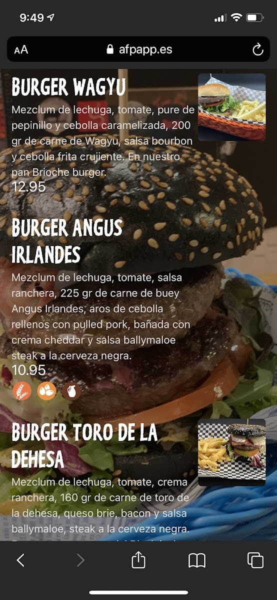 Hamburguesería La Demo Photo Menu 9