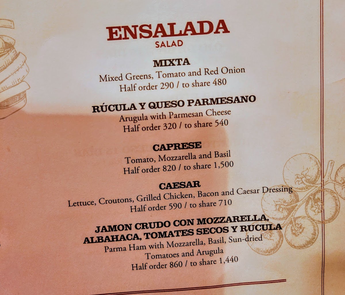 La Cabrera Photo Menu 9