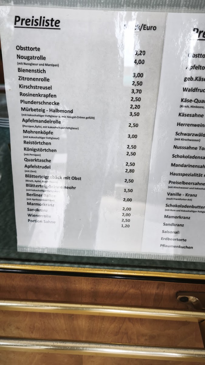 Café und Konditorei Podzelny Photo Menu 2