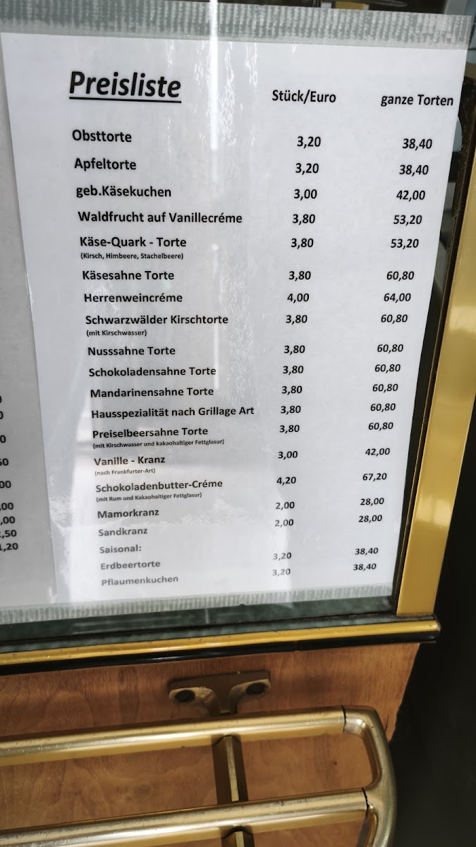 Café und Konditorei Podzelny Photo Menu 3
