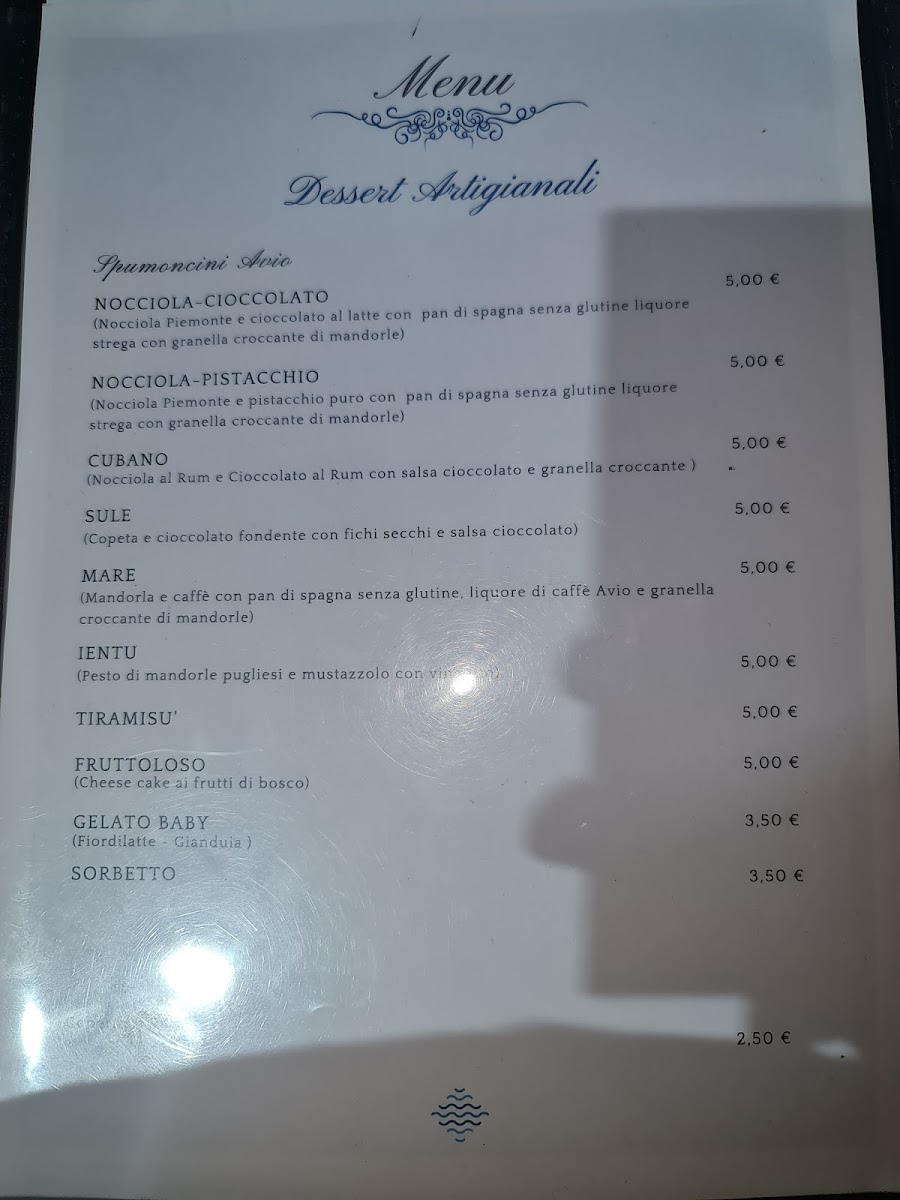 Armonia del mare Photo Menu 3