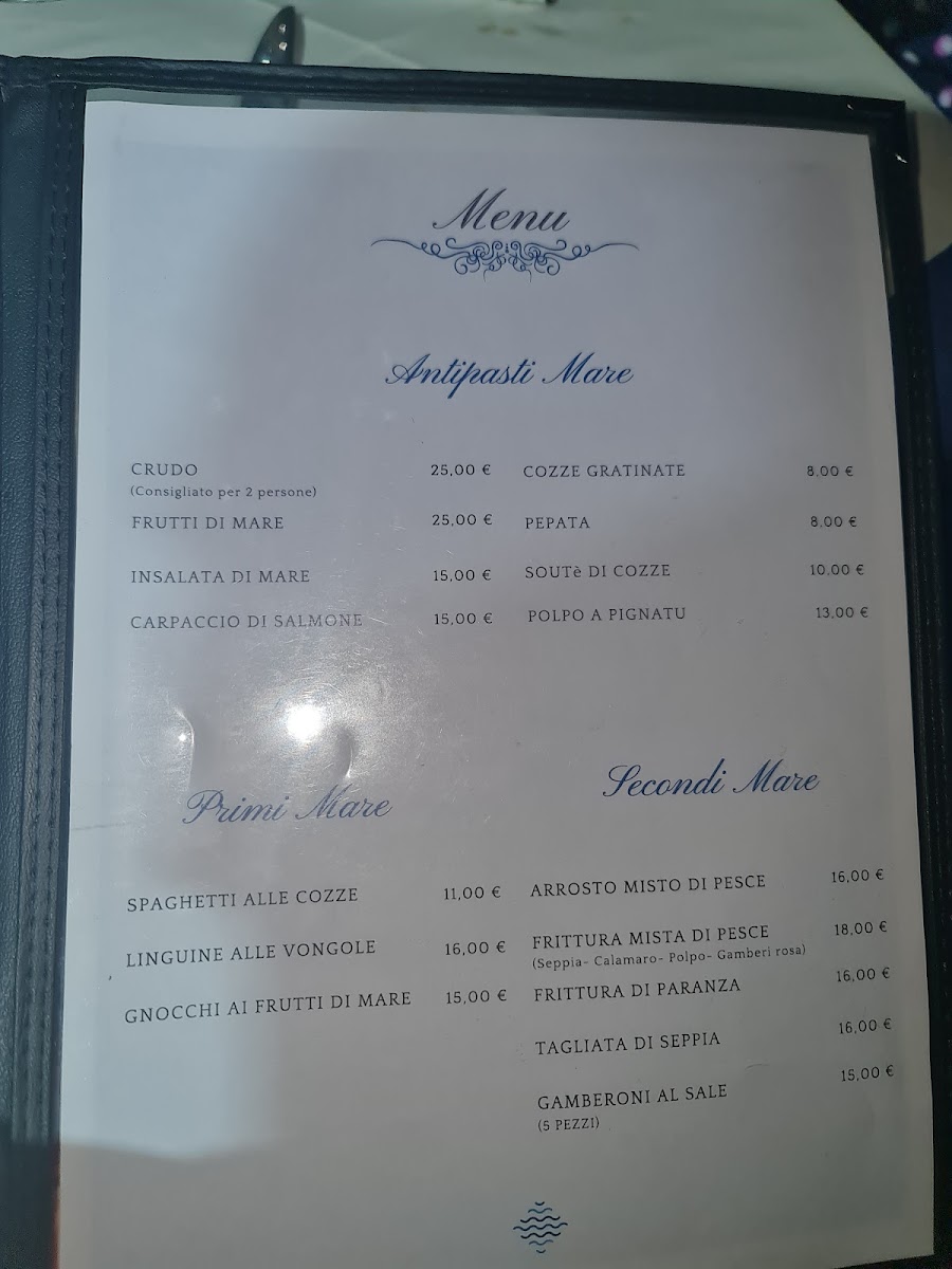 Armonia del mare Photo Menu 7