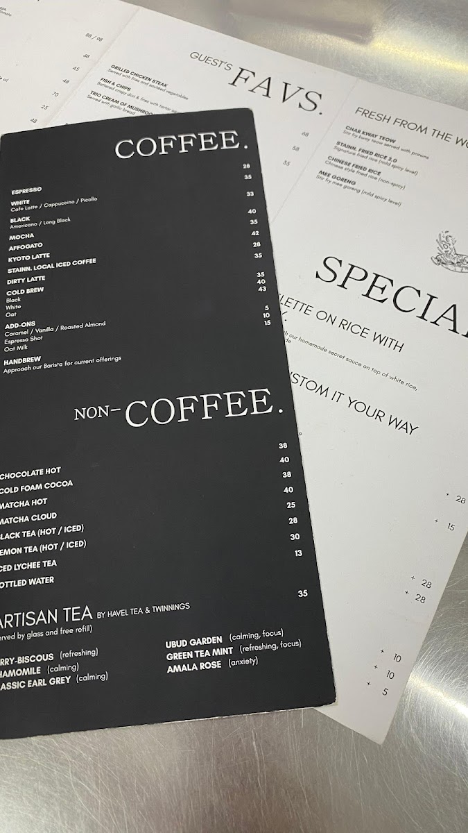 Stainn Cafe Photo Menu 10
