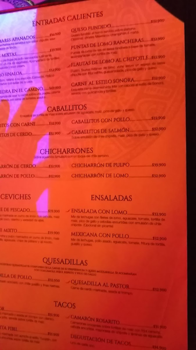 Cantina La 15 Granada Cali Norte Photo Menu 4
