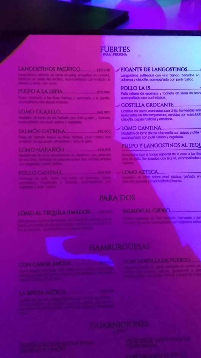 Cantina La 15 Granada Cali Norte Photo Menu 8