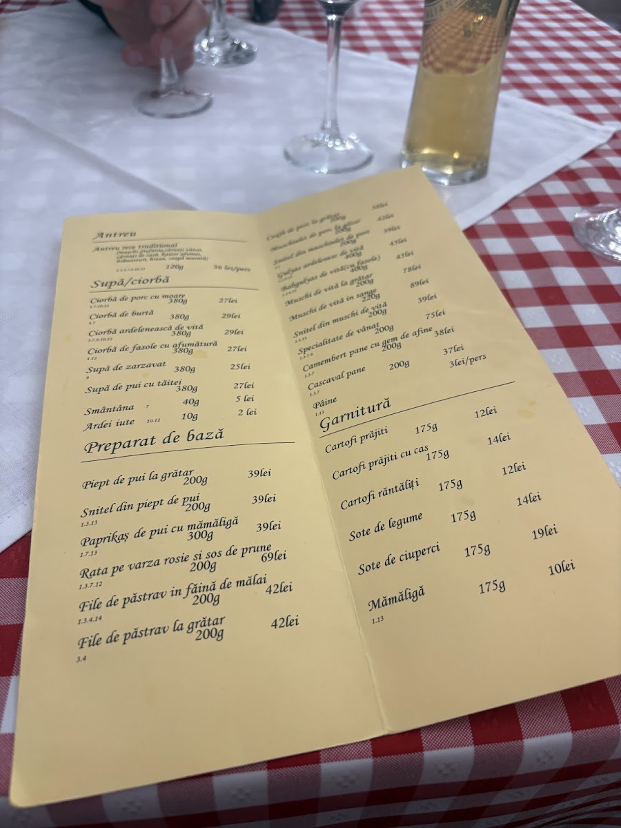 Tamas Bistro Photo Menu 1