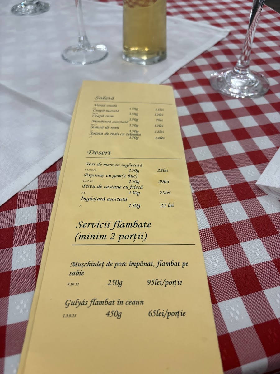 Tamas Bistro Photo Menu 2