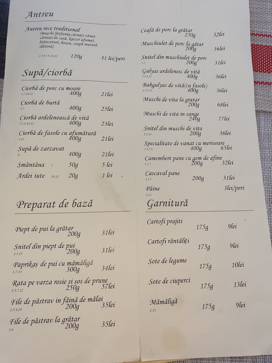 Tamas Bistro Photo Menu 3