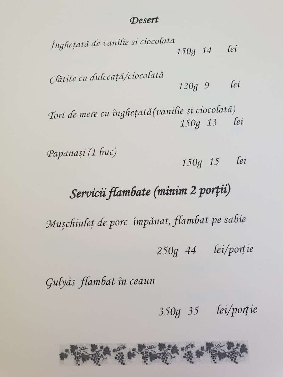 Tamas Bistro Photo Menu 5