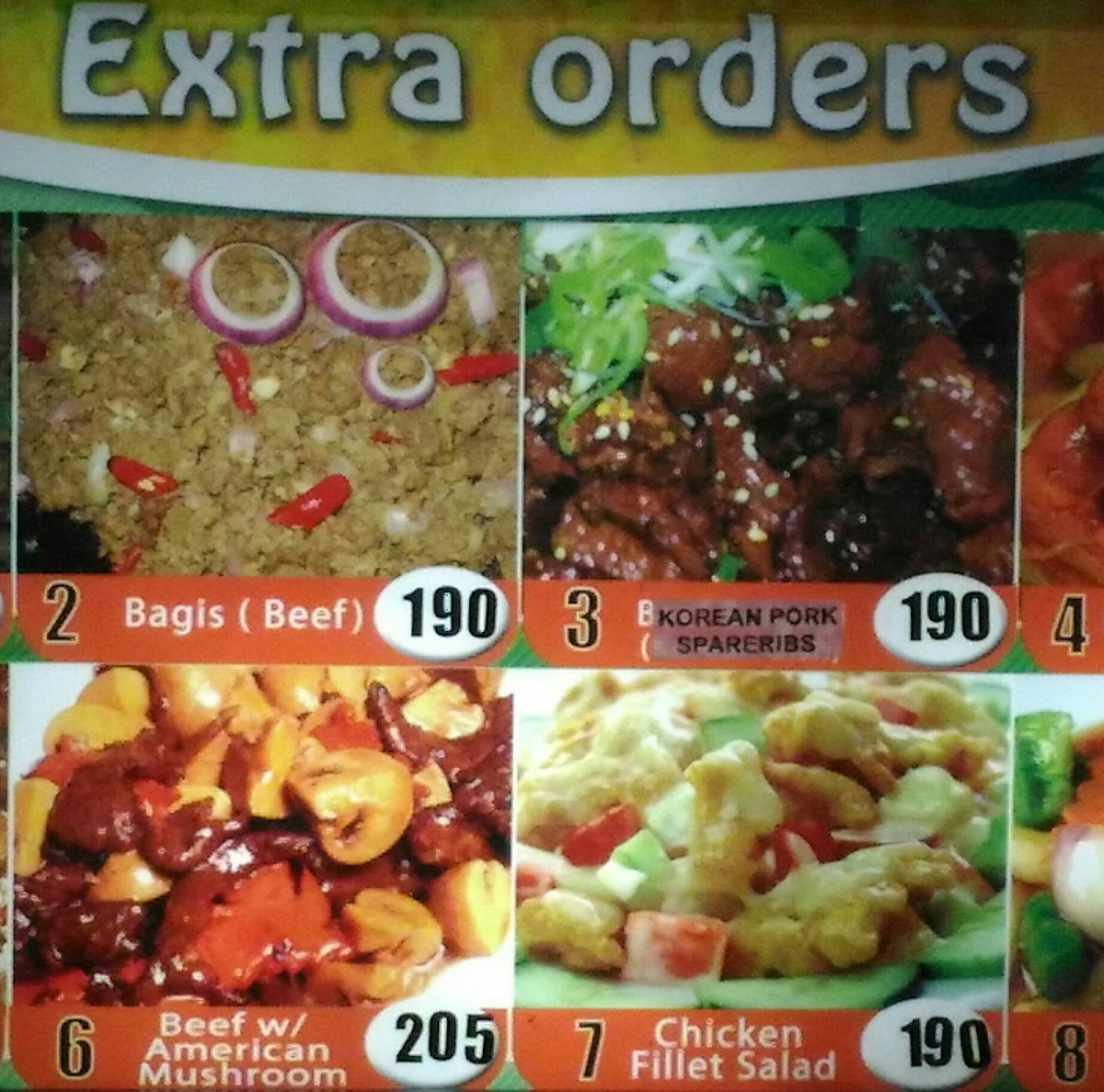 Tessie's Grills & Roasters Restaurant (TG&R) Photo Menu 4