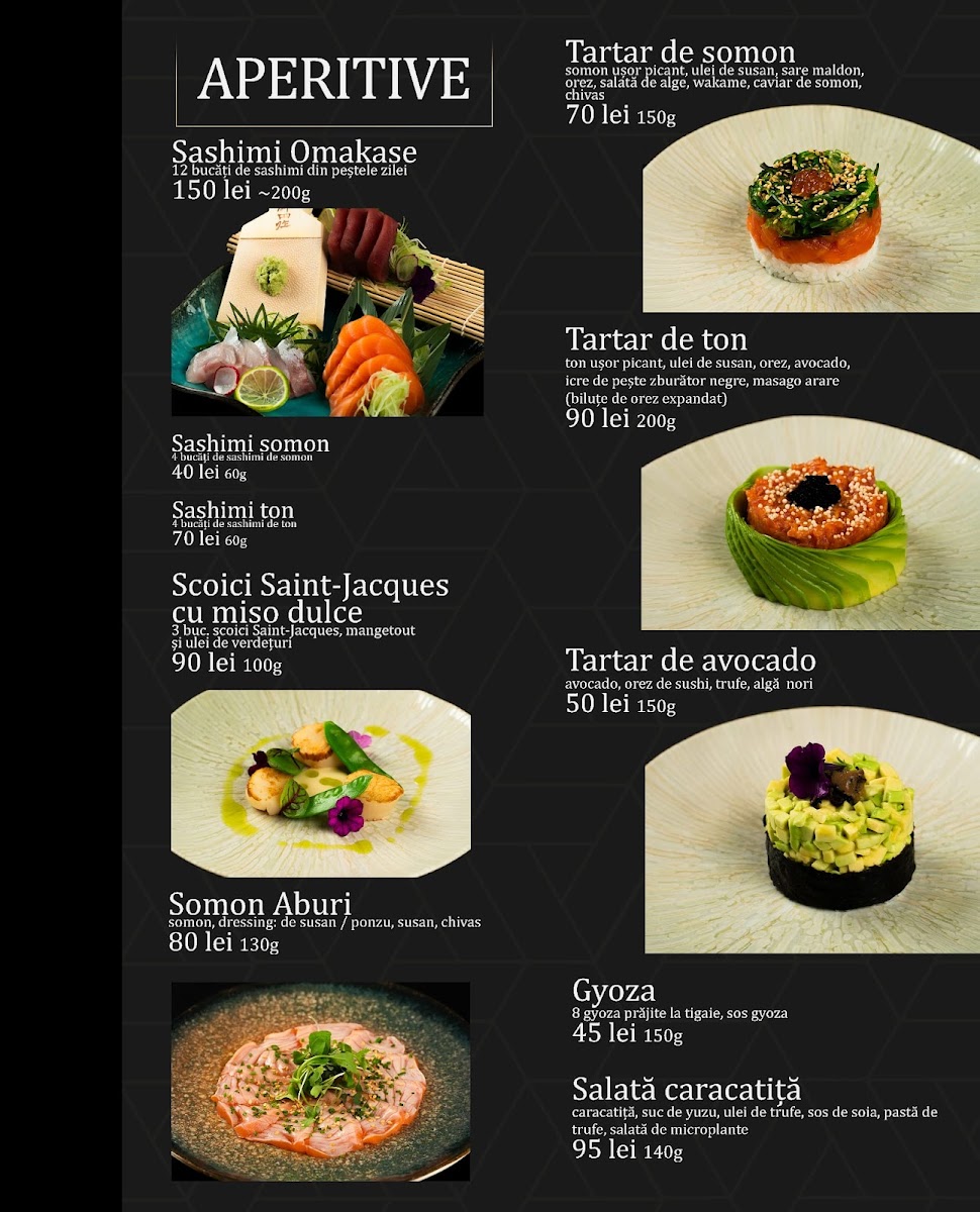 Sushi Omakase Photo Menu 4