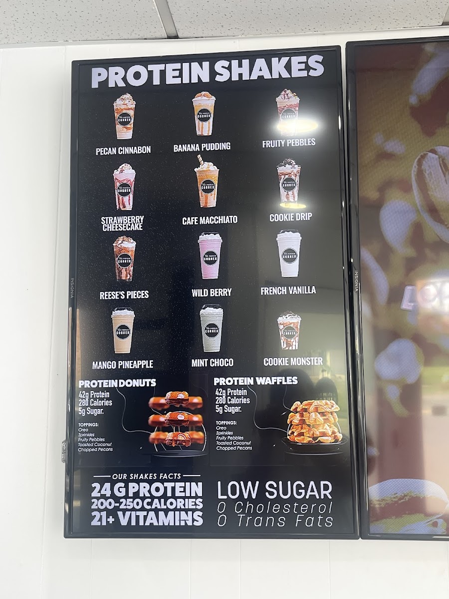 The Protein Corner .. Meal Replacement Photo Menu 1
