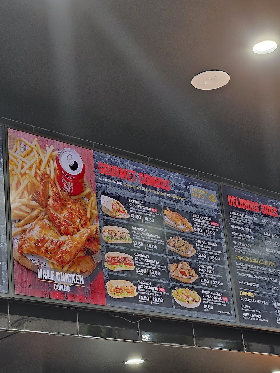 Frango Marsden Park Photo Menu 1