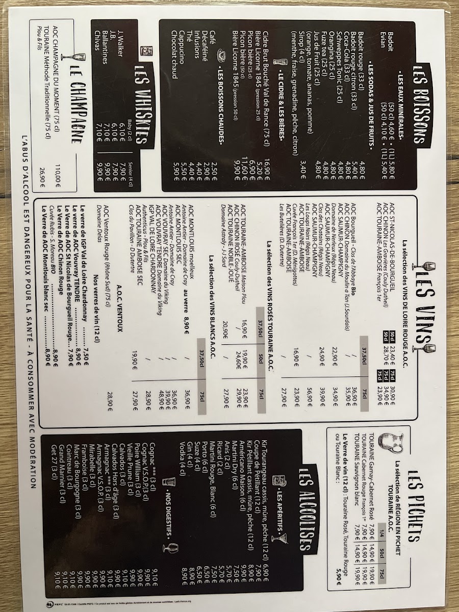 L'Epicerie Photo Menu 2