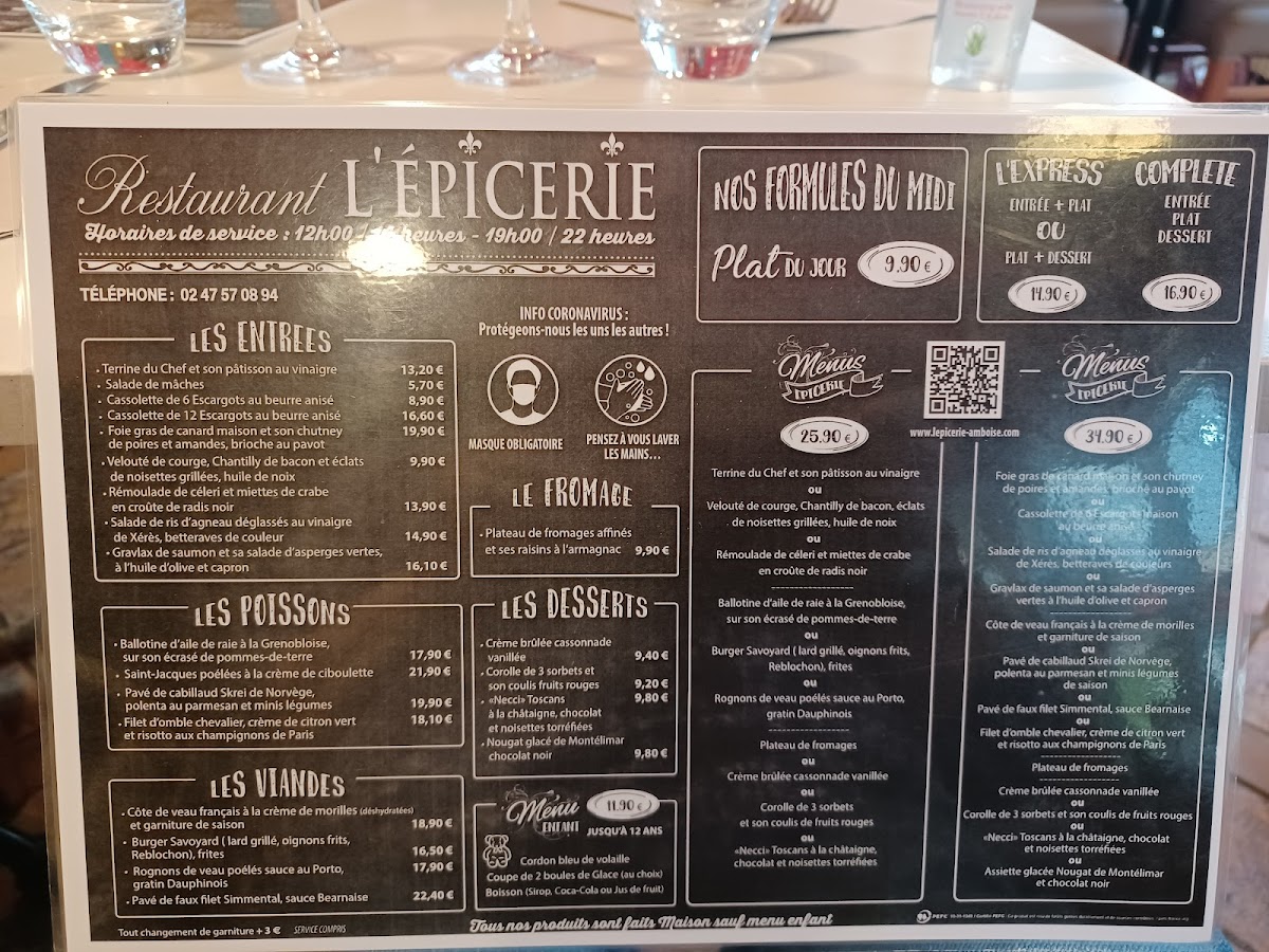 L'Epicerie Photo Menu 6