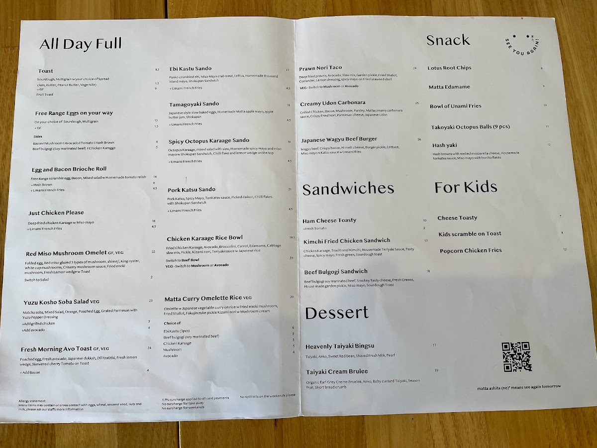 Matta Blackburn Photo Menu 8