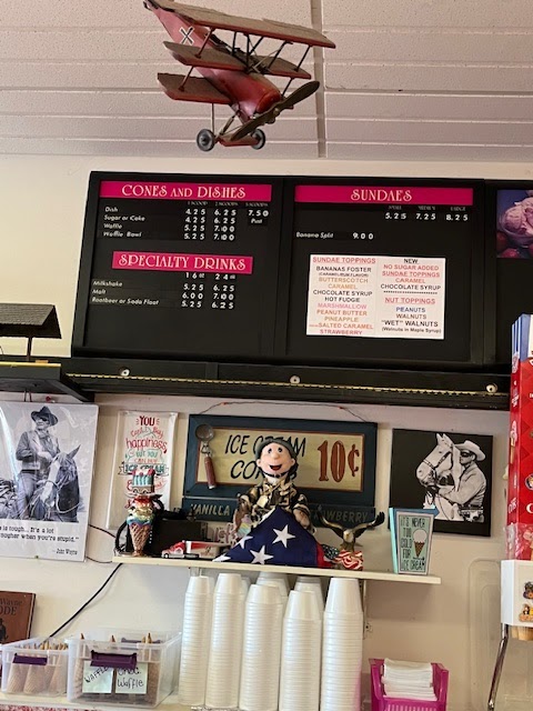 Scoops Ice Cream Parlor Inc Photo Menu 2