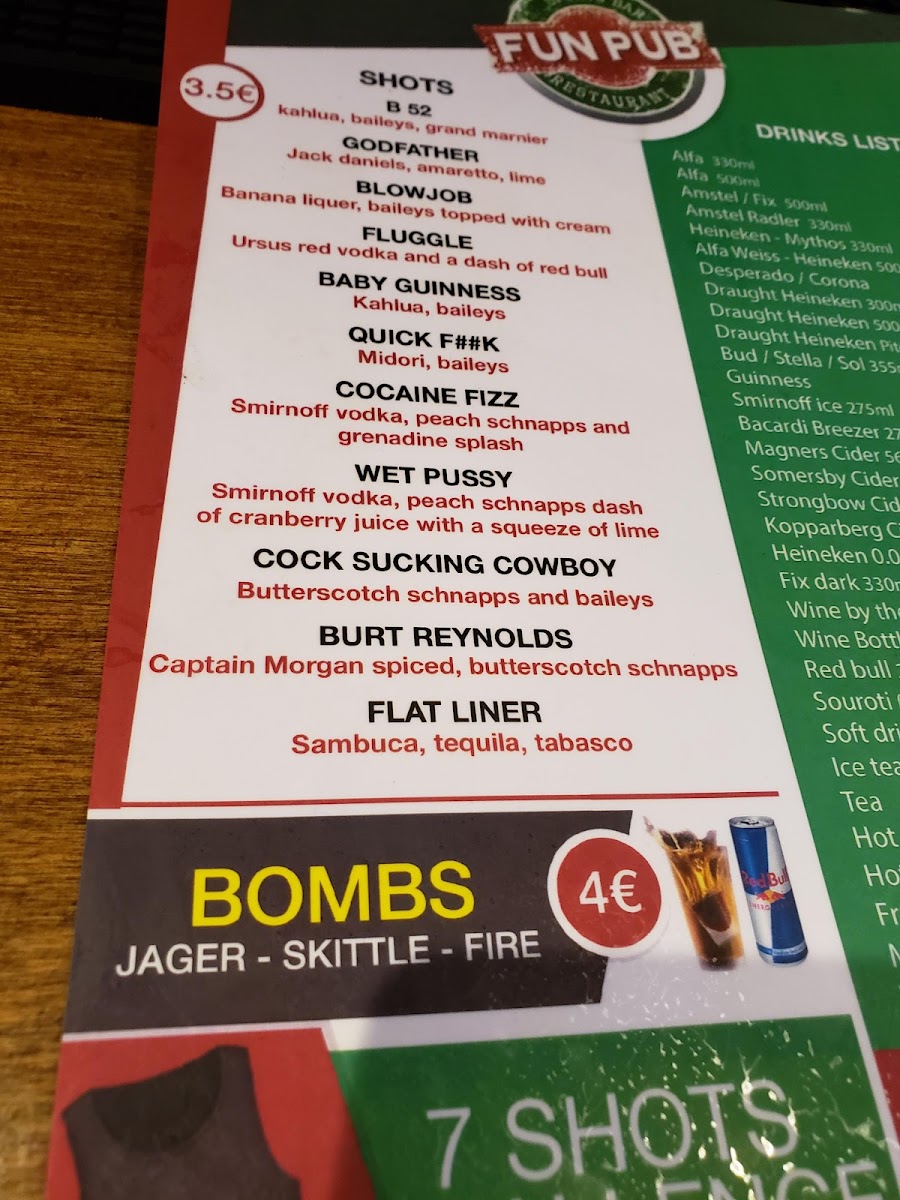 Fun Pub Sports Bar & Restaurant Photo Menu 3