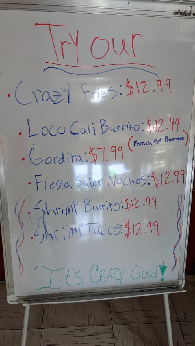 Taco Loco Photo Menu 9