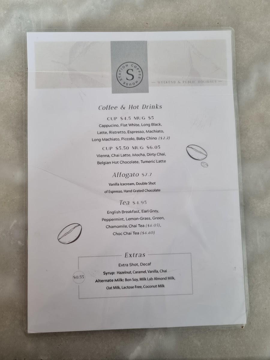 Station Coffee House Photo Menu 9