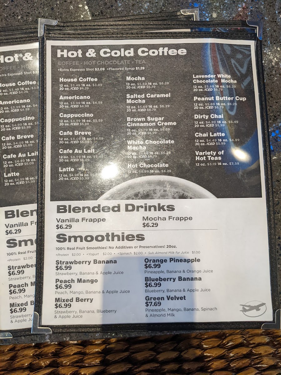 Capital Brewport Photo Menu 1