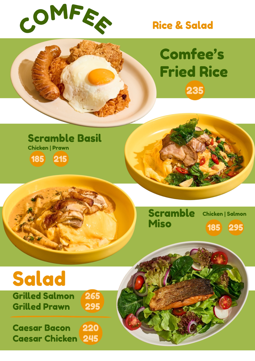 Comfee Cafe & Brunch - Phuket Old Town Photo Menu 7