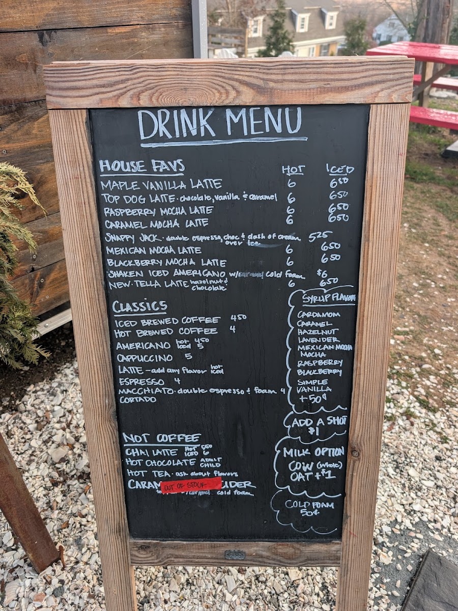 SipJack Coffee Photo Menu 2