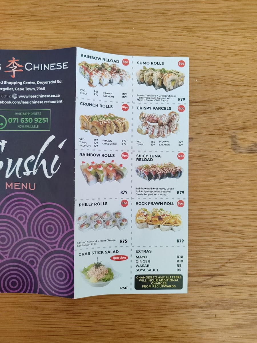 Lee's Chinese Restaurant Photo Menu 10