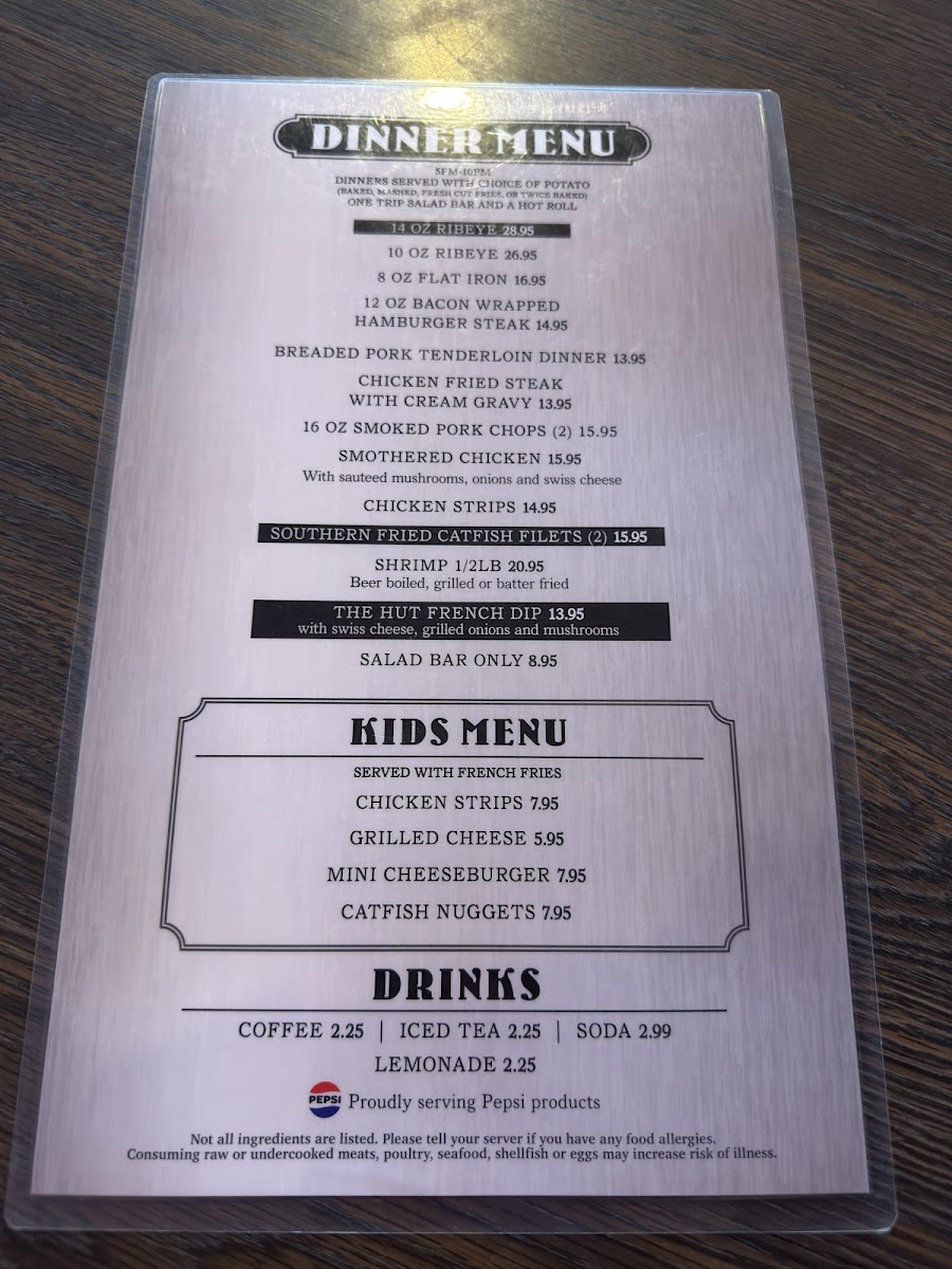 Ronna's Hut Photo Menu 2