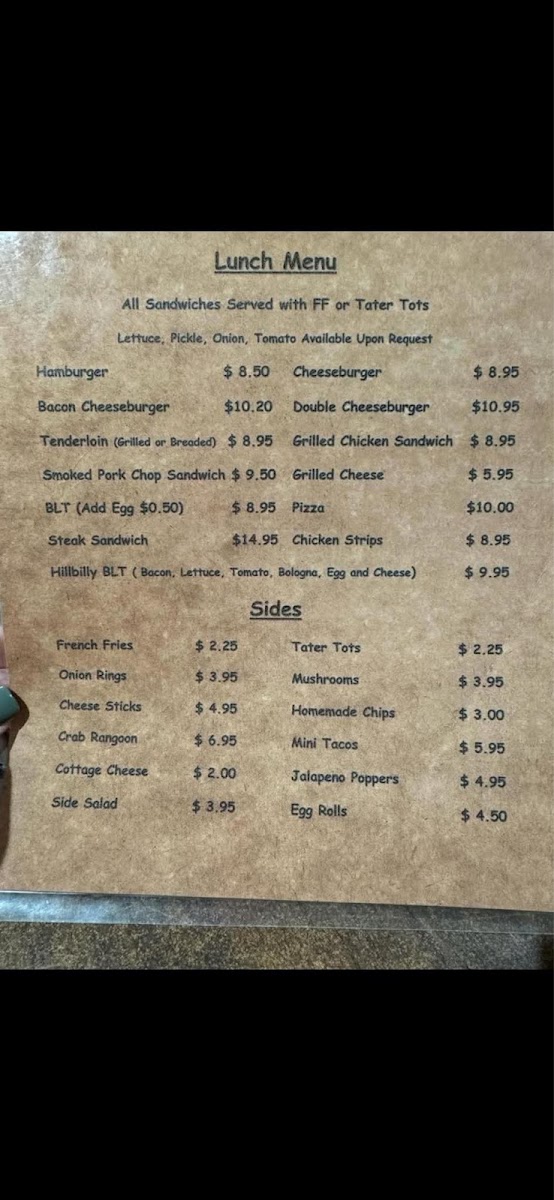Ronna's Hut Photo Menu 7