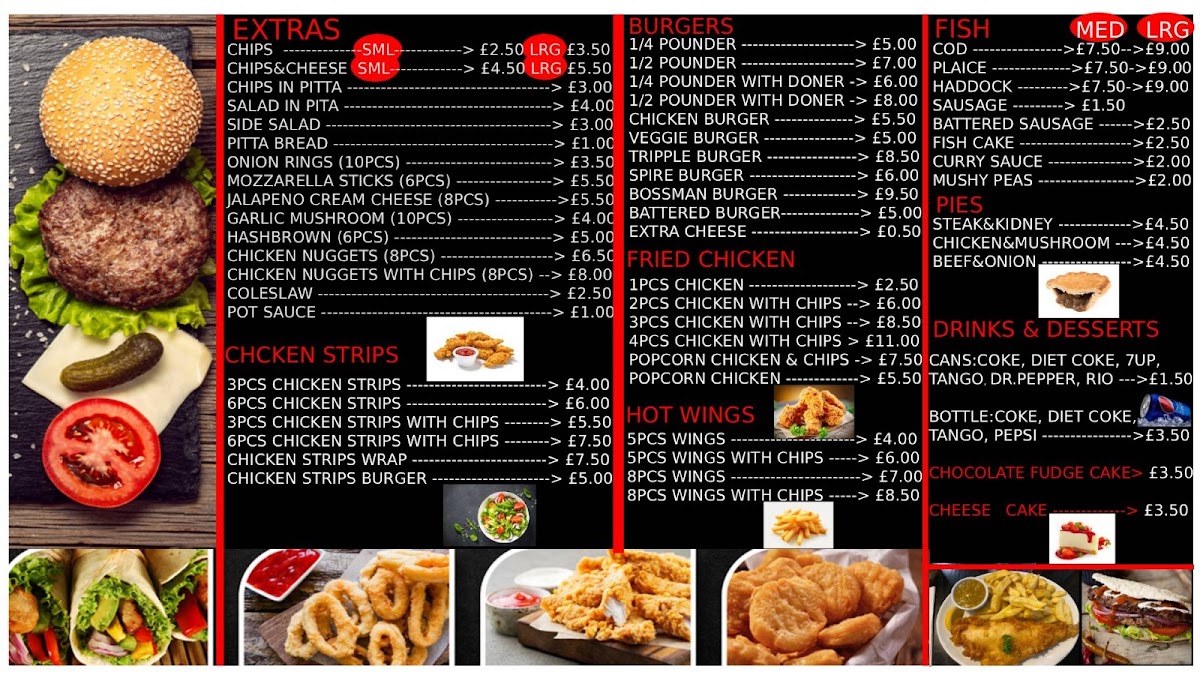 Diamond Kebab (previously Britannia) Photo Menu 2