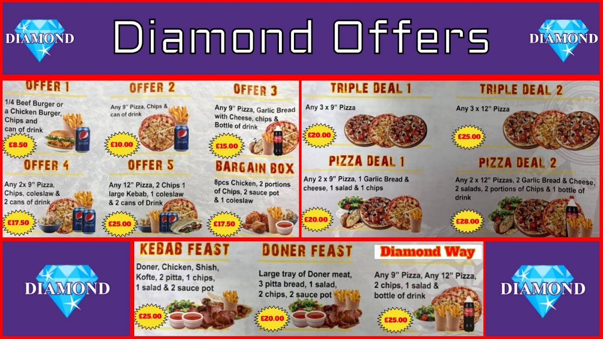 Diamond Kebab (previously Britannia) Photo Menu 5