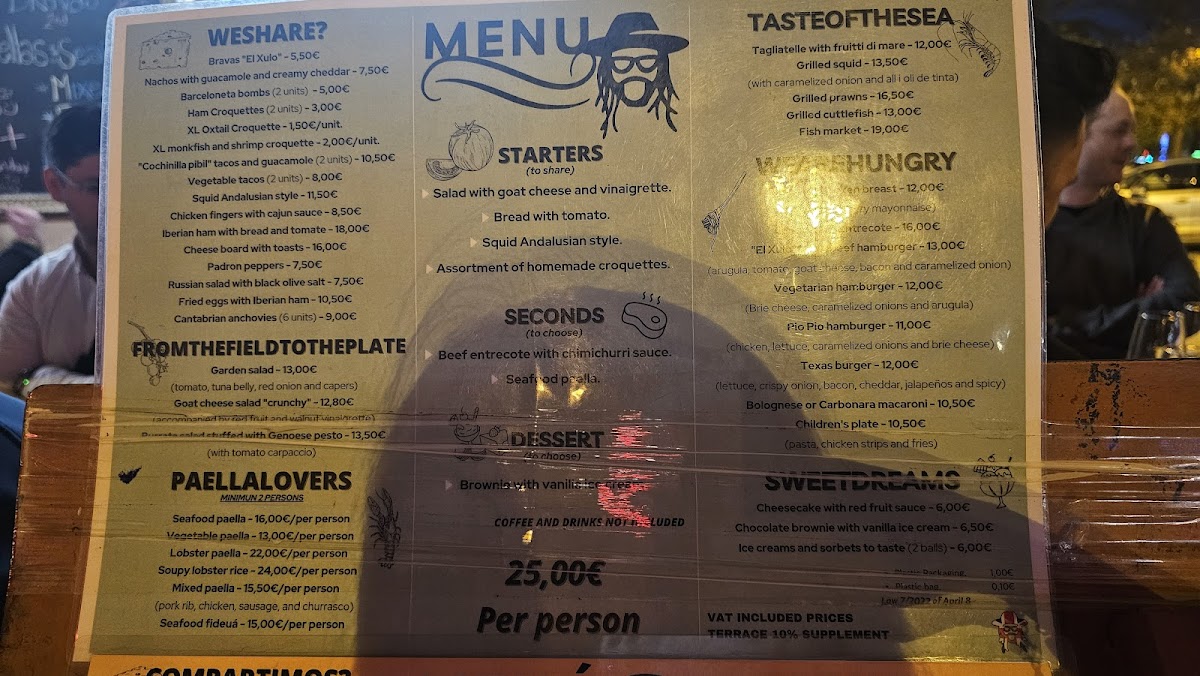 El Xulo Photo Menu 4