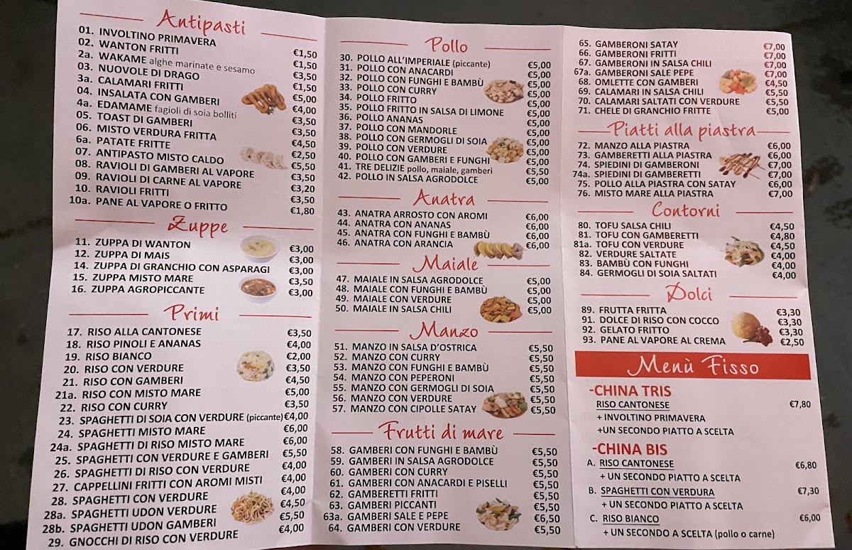 Ristorante Rosticceria Cinese Mandarino Photo Menu 1