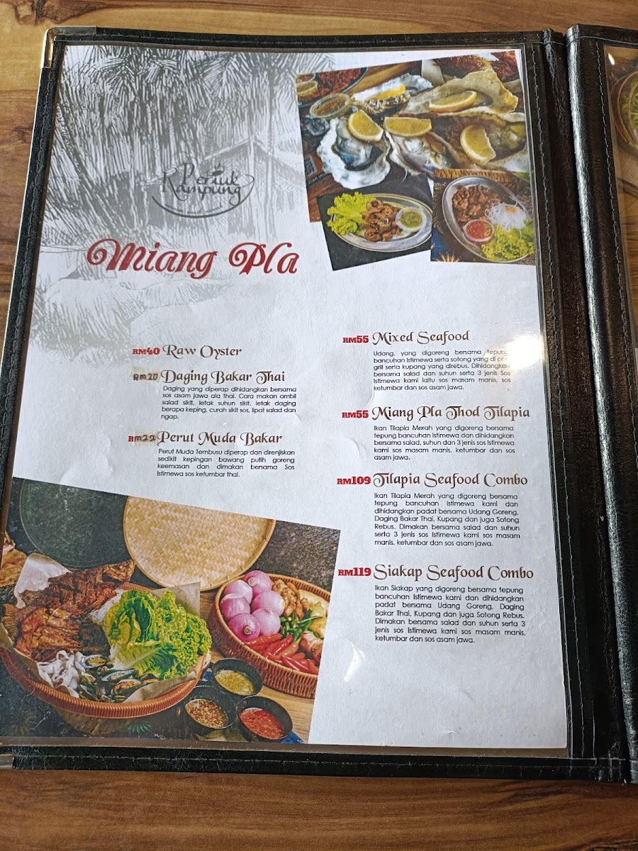 Restoran Periuk Kampung Photo Menu 2