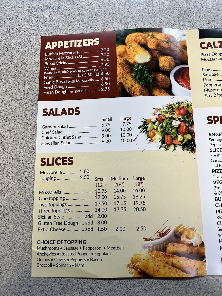 Angelina's Apizza Photo Menu 9