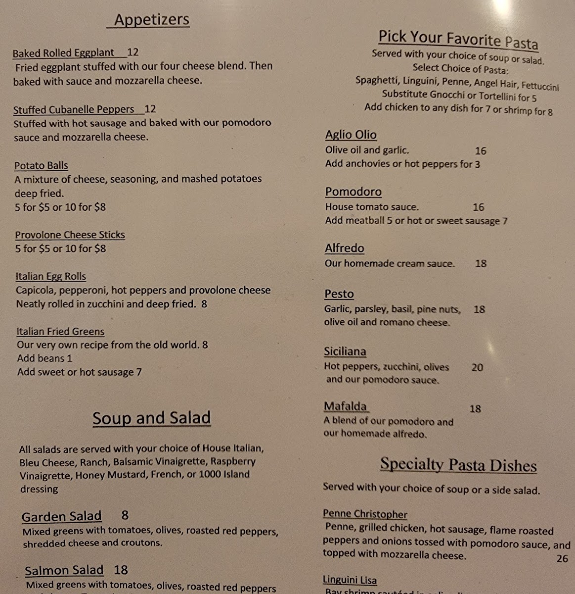 Pleasure Bar Photo Menu 6