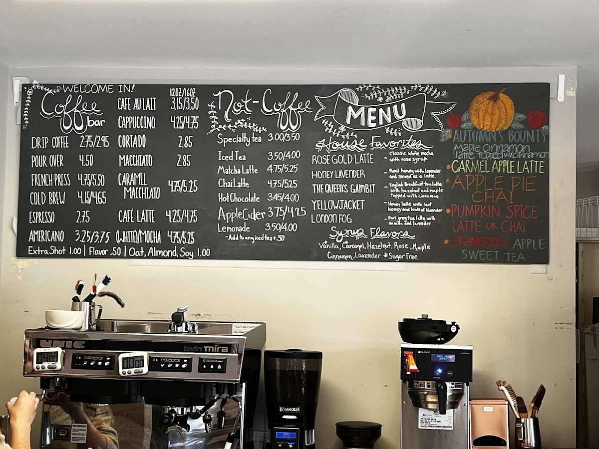 Long Grove Coffee Co. Photo Menu 1