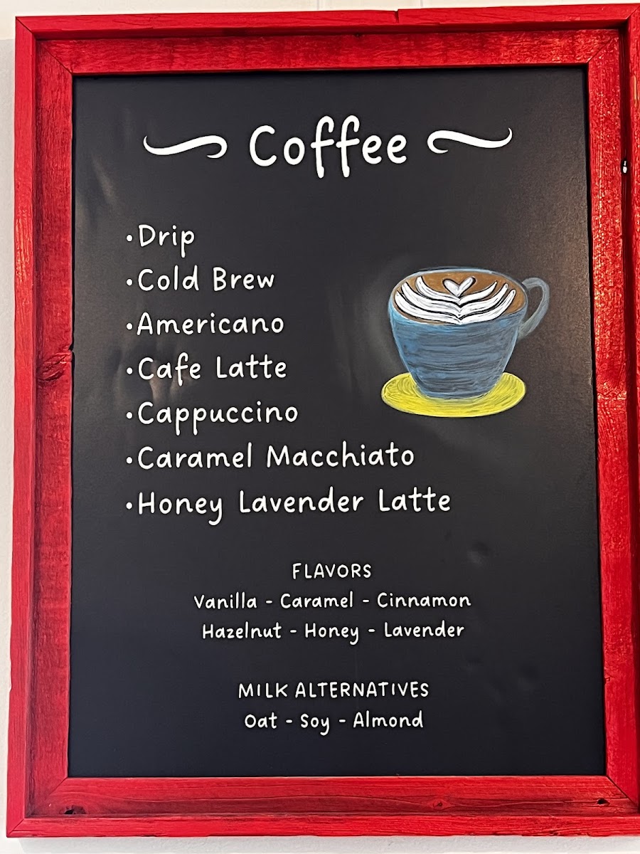 Long Grove Coffee Co. Photo Menu 2