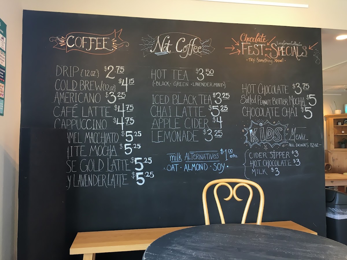 Long Grove Coffee Co. Photo Menu 8