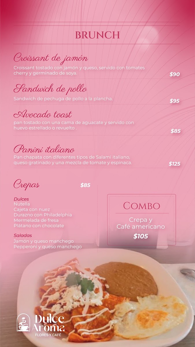 Dulce Aroma Flores y café Photo Menu 1