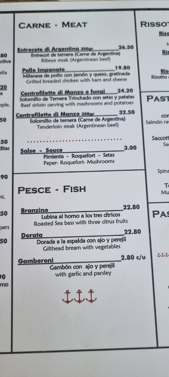 Restaurante Chiesa Photo Menu 9