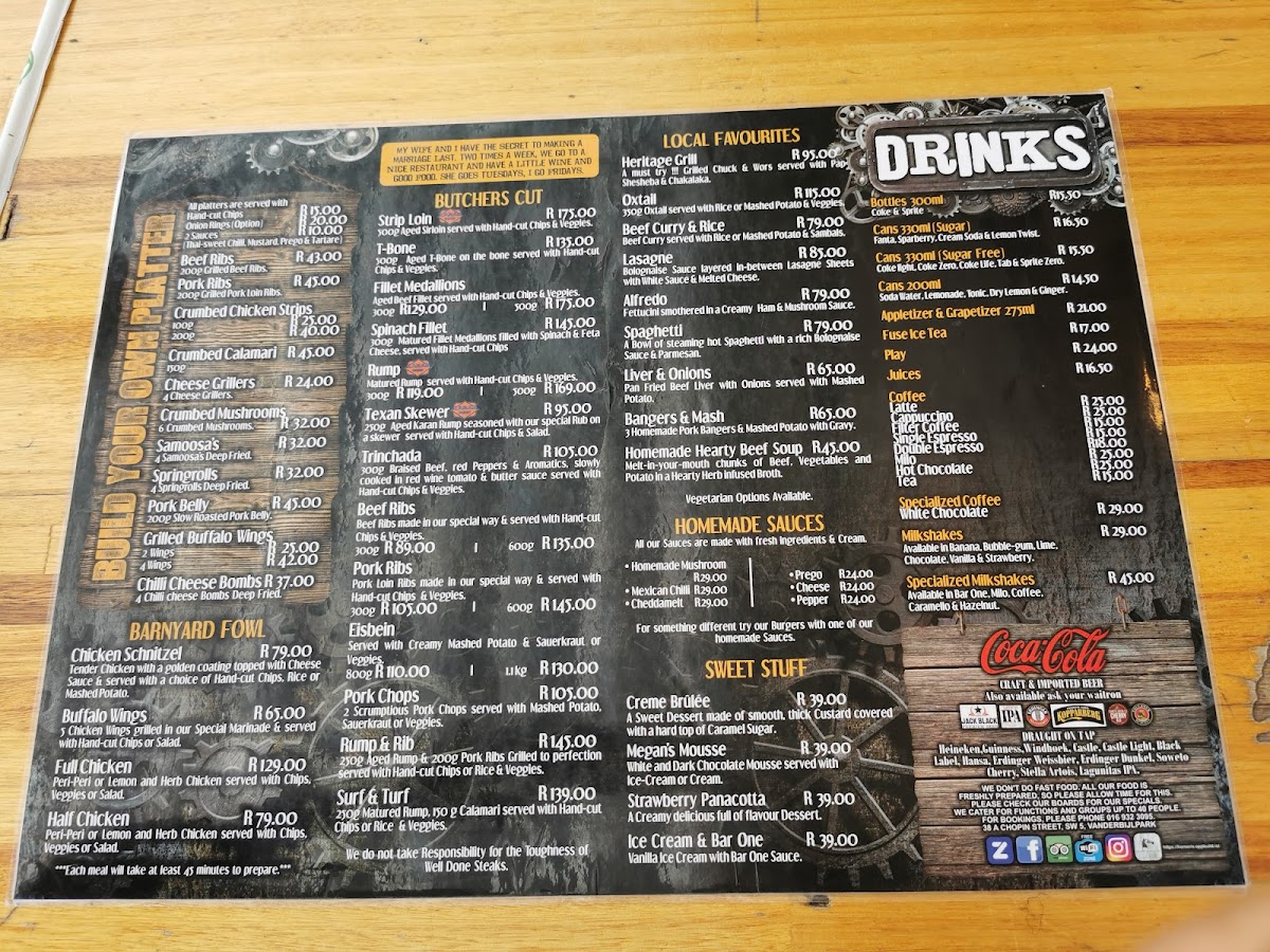 Horse And River Pub & Grill Photo Menu 5
