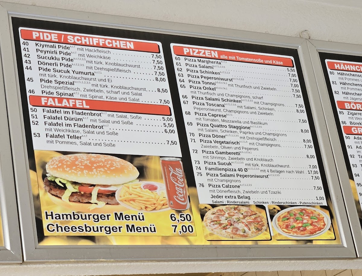 Sahin Döner Photo Menu 2