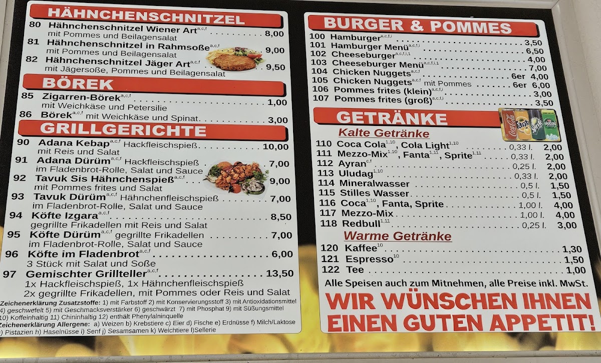 Sahin Döner Photo Menu 3