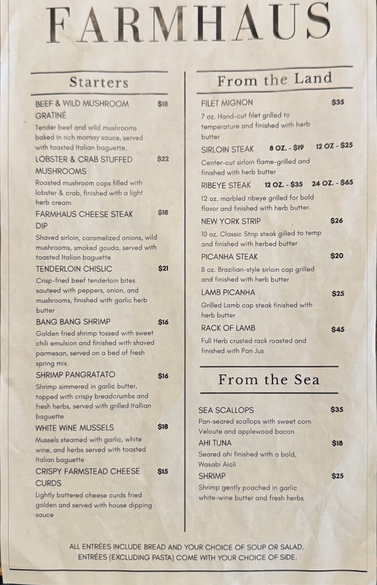 The Dawg Haus Bar and Grill Photo Menu 2