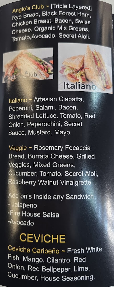 3 Caprichos Cafe Photo Menu 4