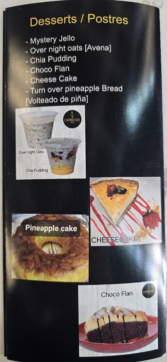 3 Caprichos Cafe Photo Menu 6